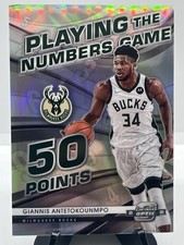 2021-22 Panini Contenders Optic Giannis Antetokounmpo Silver Prizm SP #9