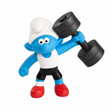 Mc Donalds - GEWICHTHEBER-SCHLUMPF - Sport Schl&uuml;mpfe 2024 - Schleich - SPECIAL
