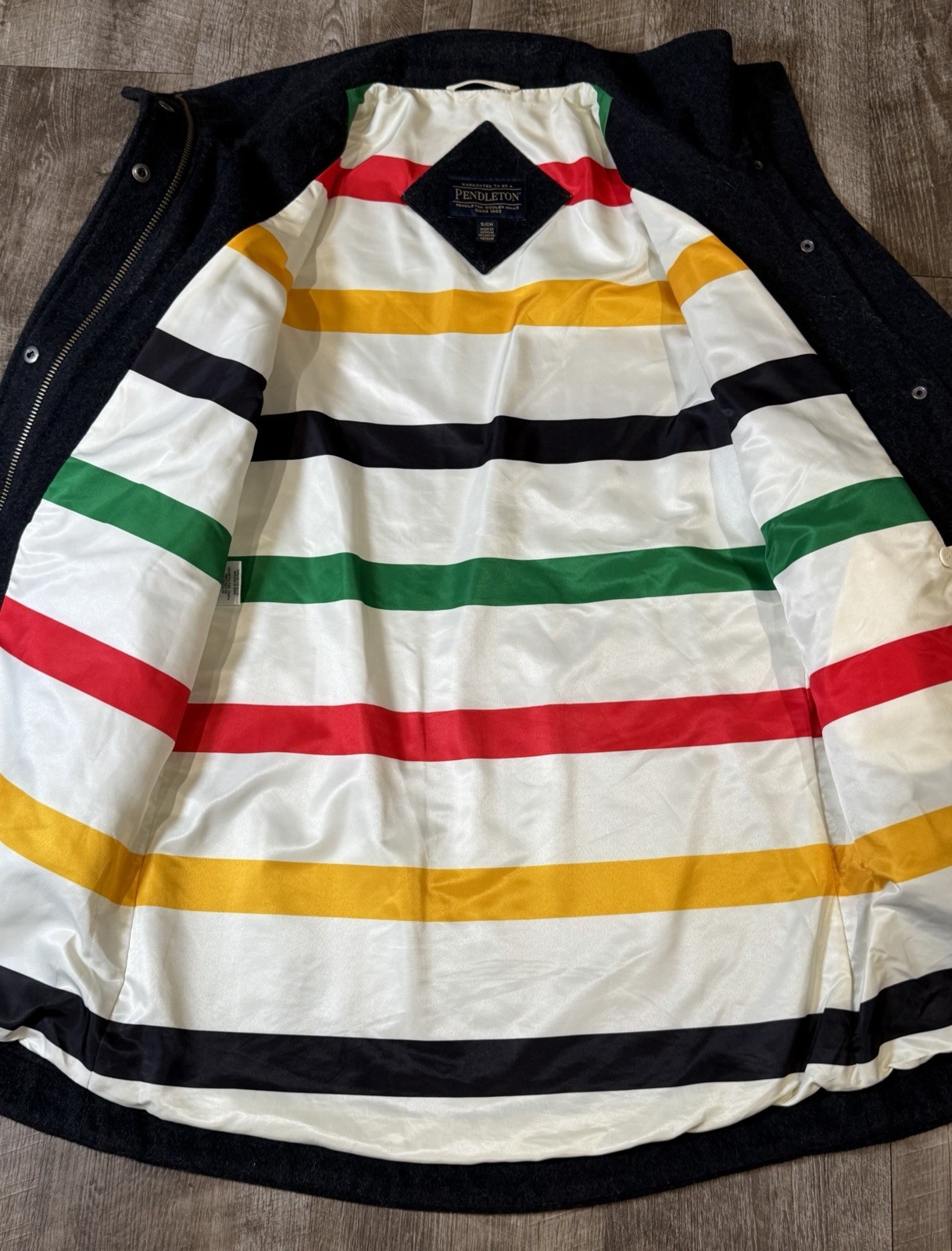 Pendleton Jacket Cascade Campbell Wool Blend Wate… - image 6