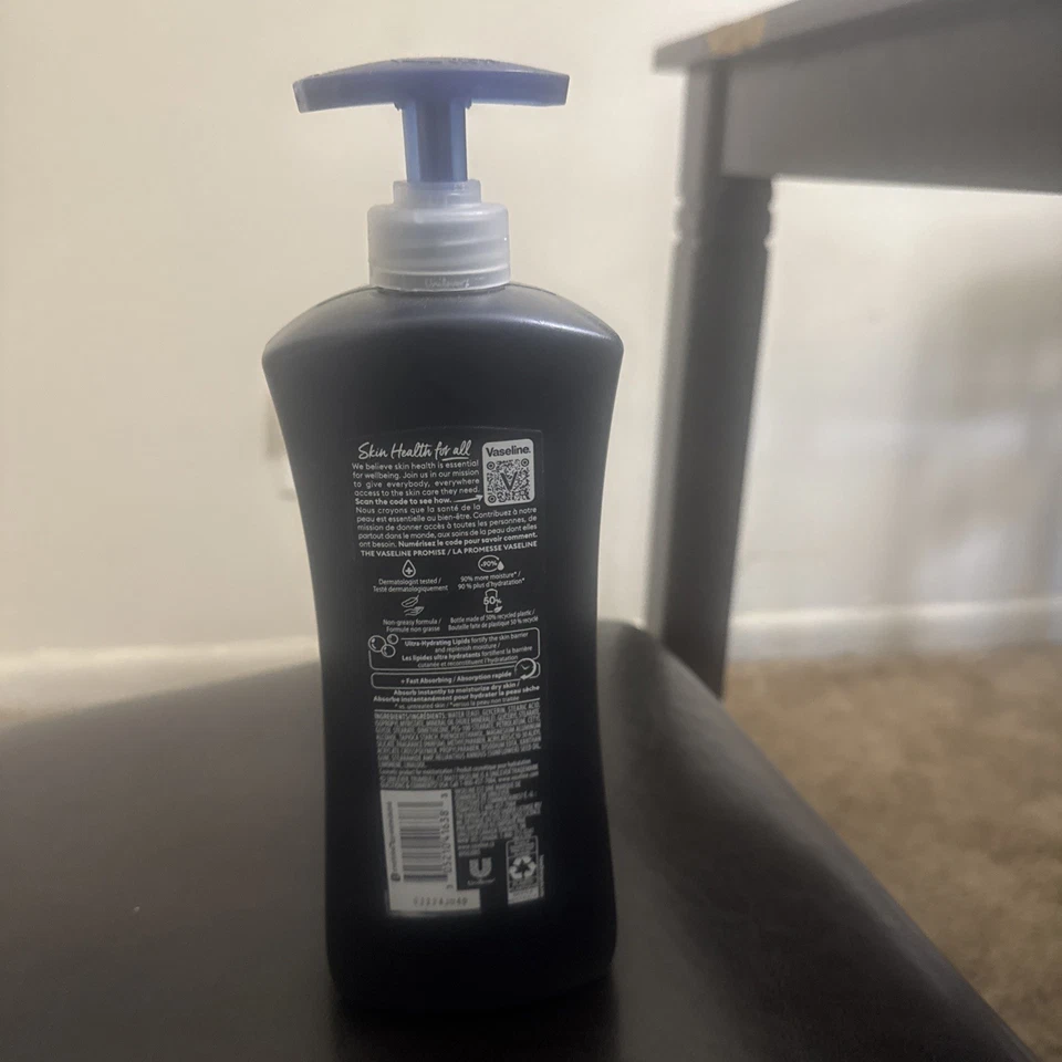 Vaseline Men Fast Absorbing-3 In 1 Face Hands & Body Lotion, 20.3 Oz E16E - Image 3 of 3