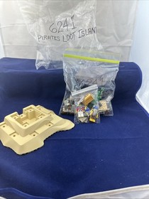 LEGO Pirates: Loot Island (6241) (Incomplete) W/Figs,  No Box, No Instructions 