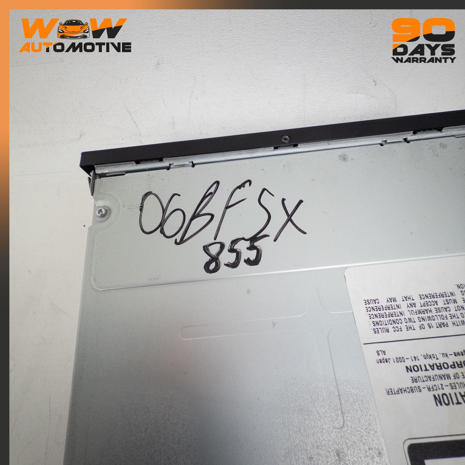 04-13 BENTLEY CONTINENTAL FLYING SPUR GT GTC 6 DISK CD CHANGER PLAYER OEM