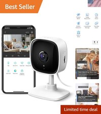 Indoor 1080P Security Camera Tapo C100 - Siren, Motion Detection, Alexa/Google