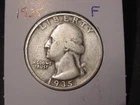 1935 WASHINGTON QUARTER F BETTER DATE FREE SHIPPING
