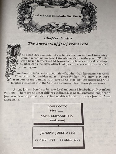 Ancestors & Descendants of Josef Franz Otto of Bohemia & Carbon Co. Pennsylvania - Picture 10 of 19