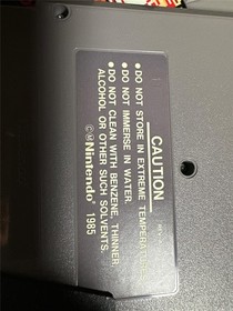 14 piezas - 1985 NES Nintendo Super Mario Bros Excitebike Golf B&eacute;isbol F&uacute;tbol etc.