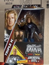 WWE Elite Monday Night Wars Greatest Hits TRIPLE H Wrestling Figure w/ BAF