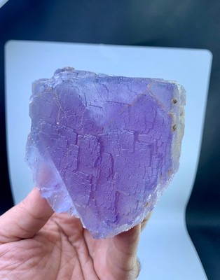 728 Gram Fluorite Beautiful Terminated & Damaged Free Purple Fluorite fr Display