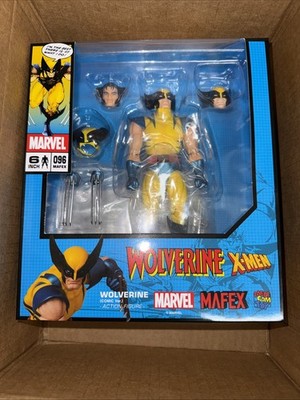 MAFEX No. 96 Wolverine Blue Comic Ver. X-Men Medicom Toy Figure New US Seller
