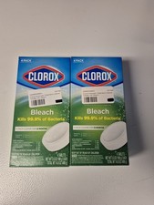 Clorox Ultra Clean Toilet Bowl Cleaner Tablets with Bleach 4 Pack 2ea