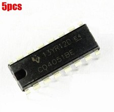 5Pcs DIP-16 CD4051BE CD4051 DIP16 CD4051 Multiplexer/Dem?Ultiplexer New Ic zf *t