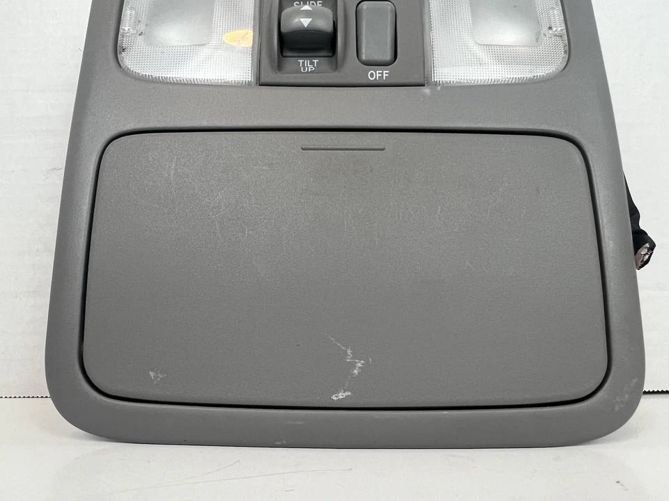 04-07 OEM Toyota Highlander consola superior domo mapa gris claro 89755-0W070 Foto 4 de 4