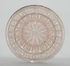 Jeannette Glass DORIC AND PANSY Pink Bread and Butter Plate