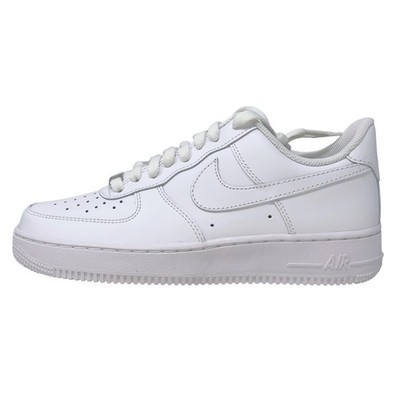 Nike Air Force 1 Triple White Sneakers, Size 11 BNIB CW2288-111