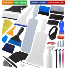 Car Window Tint Tools Kit Vinyl Wrap Tool Car Windshield Back Window Tinting ...
