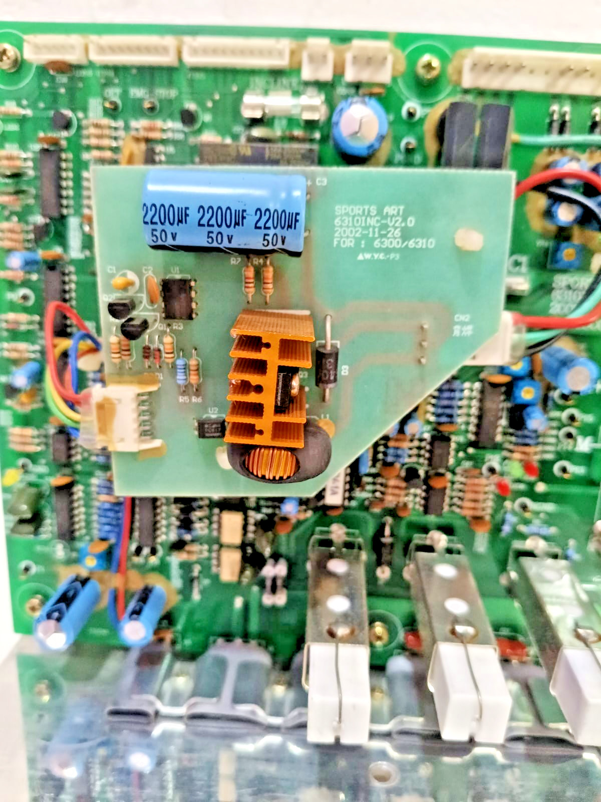 SPORT ART TAPIS ROULANT CONTROL DRIVER BOARD (PCB) 6300.6310 (SPEDIZIONE GRAT... foto 5