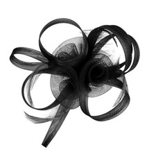 Fascinators Hats with Feather for Women 2025 Derby Hats Tea Party Hat Black