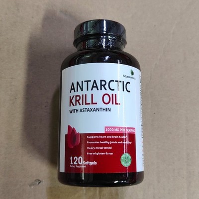 Neu Antarctic Krill Oil Weichkapsel 120 Pcs Balance Herz-Kreislauf-Gesundheit