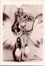 r Josephine Baker Pernod Colonial Exposition Card French nude original 30s photo
