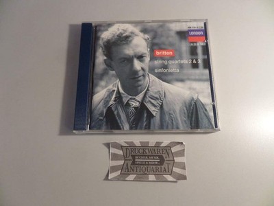 BENJAMIN BRITTEN - Britten: String Quartet No.2 Op.36/String Qu - CD - Very Good