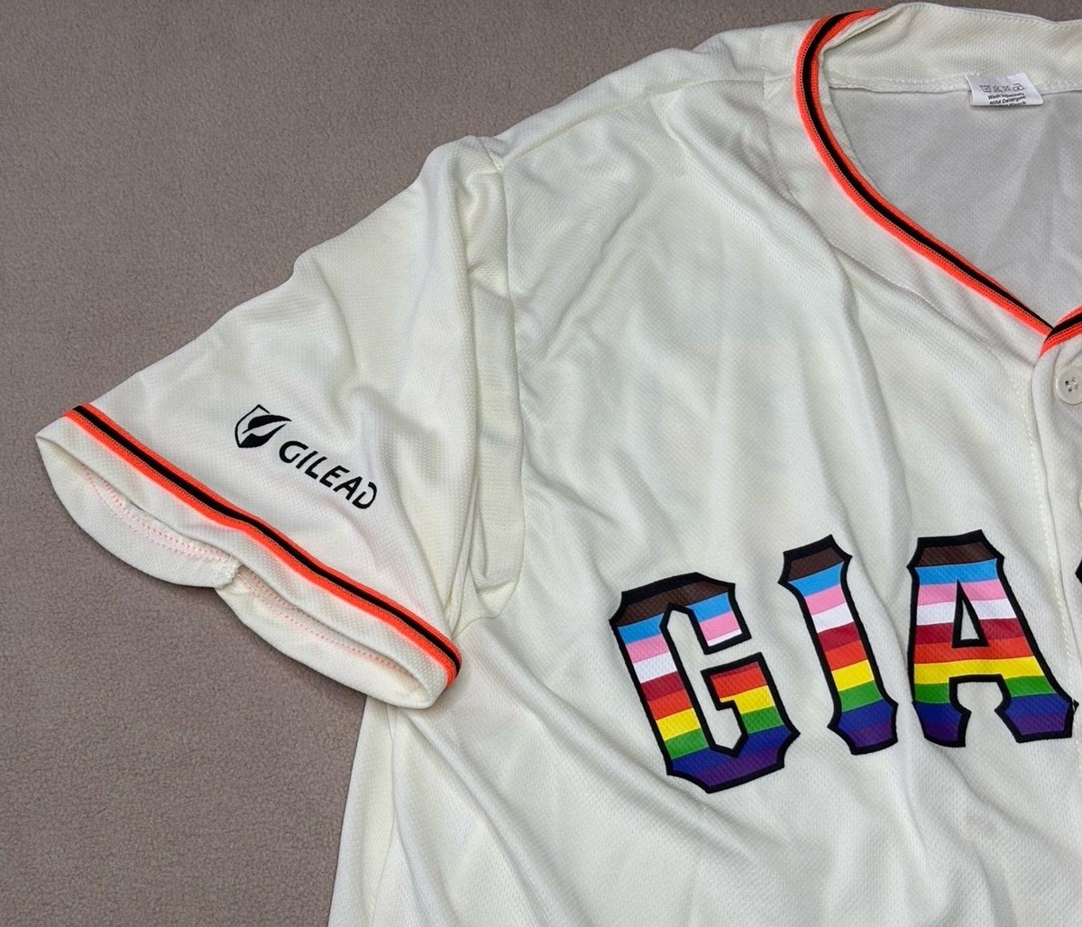San Francisco Giants SGA 2023 LGBTQ Gay Pride Baseball Jersey