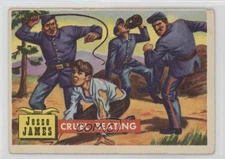 1956 Topps Roundup Jesse James Jesse James Cruel Beating #52 0s4
