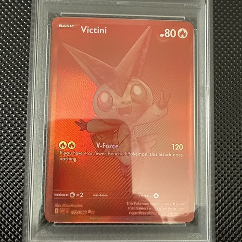 Victini graded PSA 9 for sale on eBay