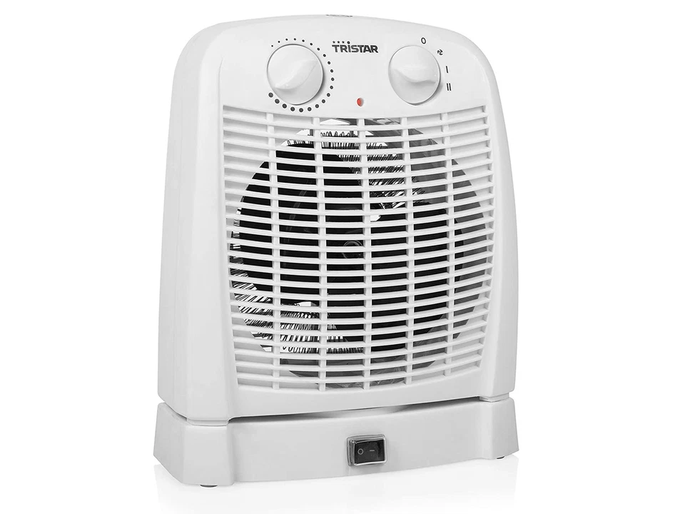 Kleiner Elektro Heizlüfter fürs Bad mit Thermostat & Ventilator Baby Wickeltisch - Bild 2 von 4