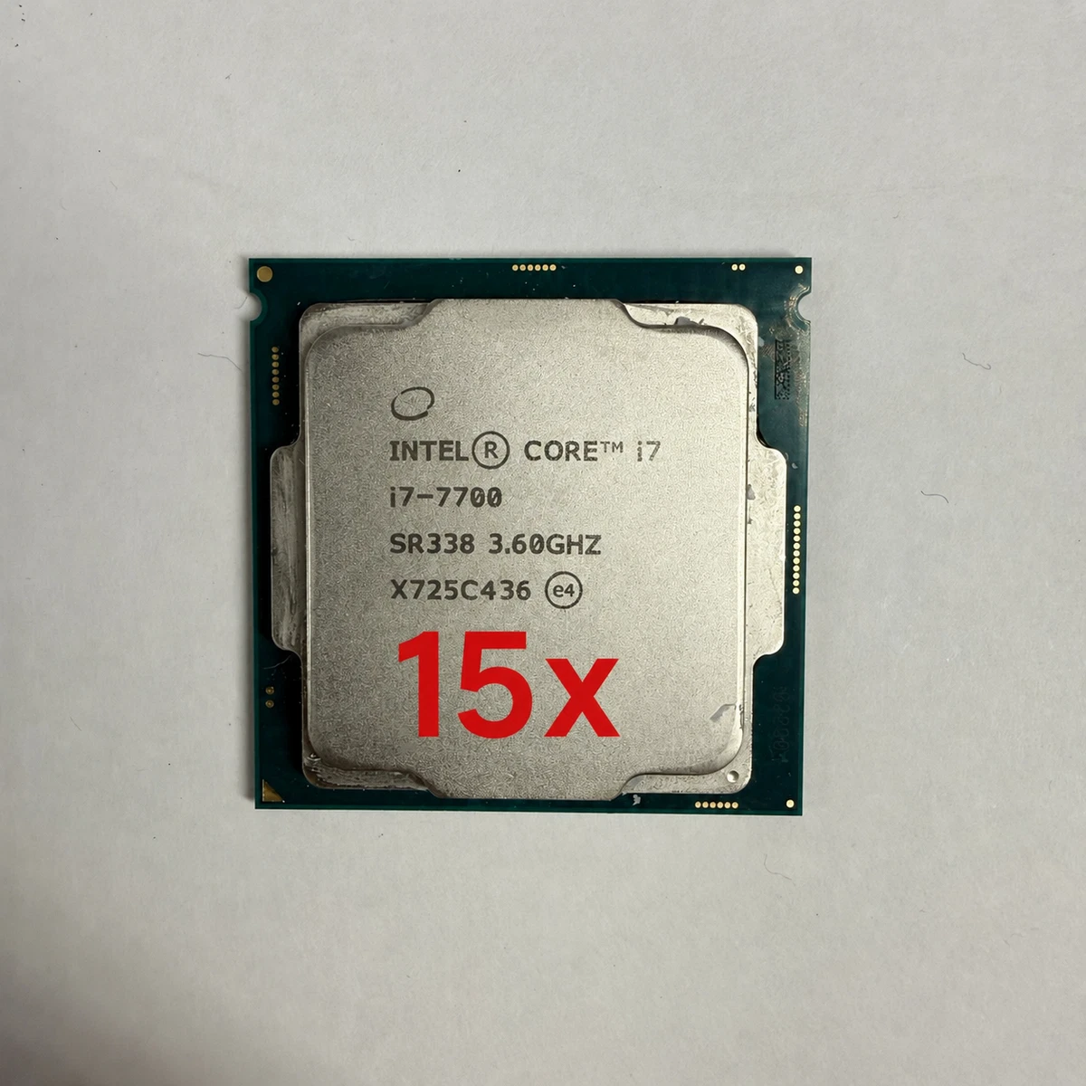 Intel Core i7-7700 Processor Model Computer Processors (CPUs) for