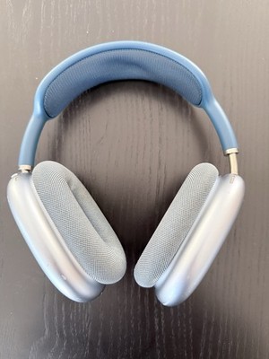 Apple AirPods Max 1st Gen A2096 Sky Blue Wireless Headphones   Tested Working