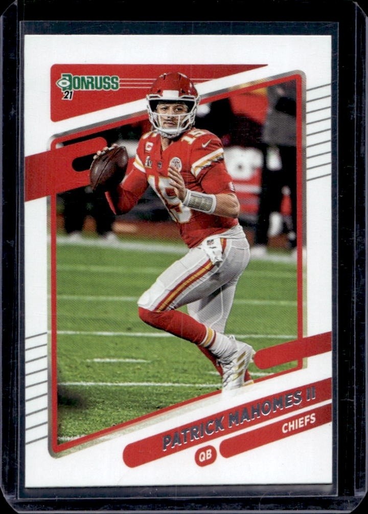 Patrick Mahomes, 2021 Panini Donruss