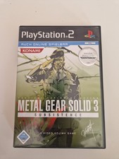 Metal Gear Solid 3 Subsistence Sony PlayStati...