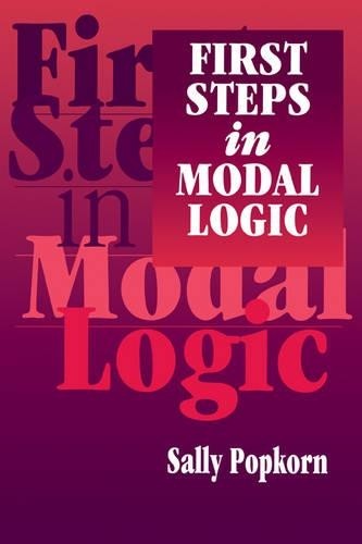 First Steps in Modal Logic by Sally Popkorn - 9780521057936