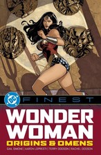 DC Finest: Wonder Woman: Origins & Omens by Gail Simone Paperback Book