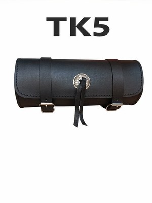 Motorrad Werkzeug Rolle Lenker Rolle Tool Bag Universal Rindsleder Schwarz