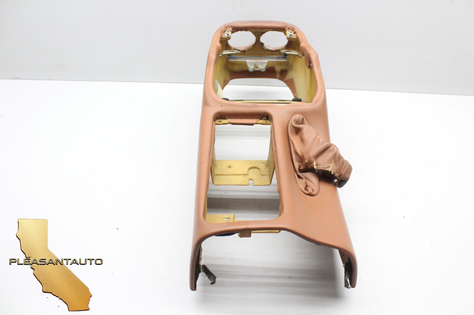 02-07 Maserati Coupe 4200 M138 Center Console Panel Arm Rest Trim Brown OEM