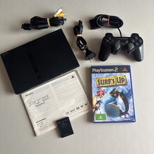 PlayStation 2 Slim Console SCPH-70002 Bundle - Controller - Memory Card And Game
