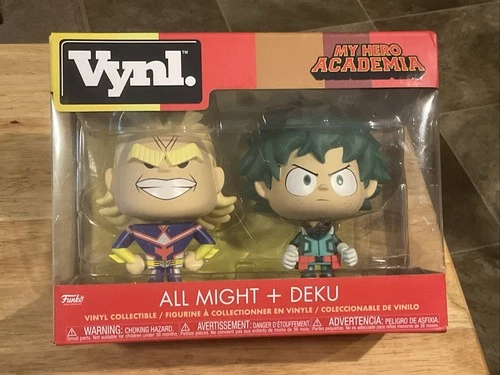 Funko VYNL My Hero Academia 2 Pack: All Might & Deku NIB