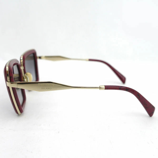 PRADA 2026 02 09 Sunglasses Gold Red Marble Case SPR55Z Sunglasses thumbnail 3