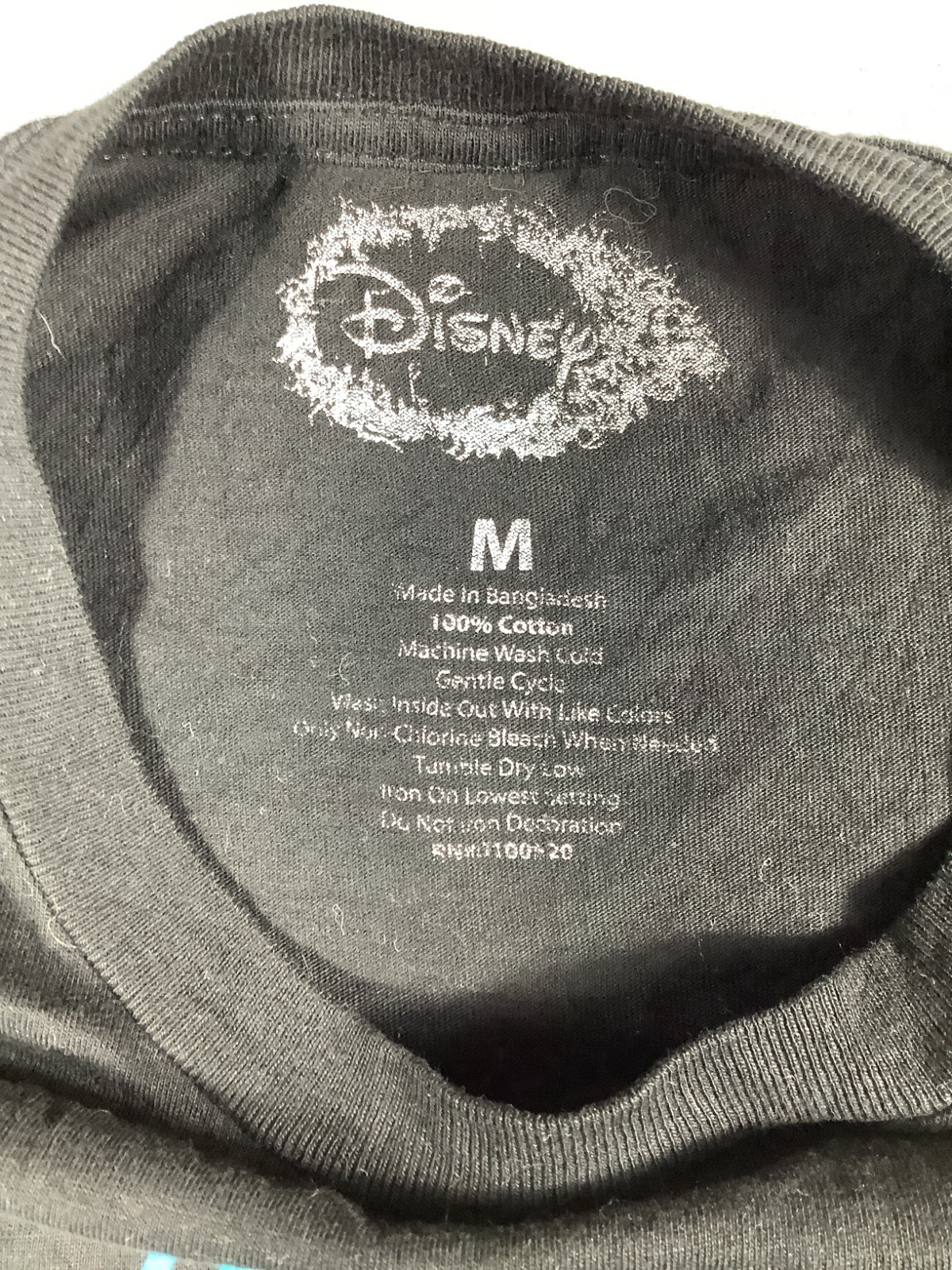 Disney Hercules Hades Graphic T Shirt Black Medium 460 image 2