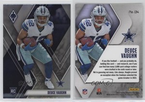 2023 Panini Phoenix Rookies Silver Deuce Vaughn #134 Rookie RC