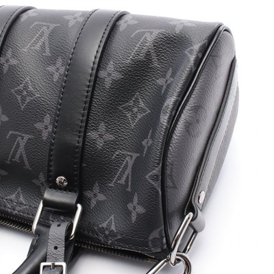 LOUIS VUITTON ブラックショルダーバッグ Keepall Bandoulière 25 Monogram Eclipse - Men - Bags | LOUIS VUITTON ®
