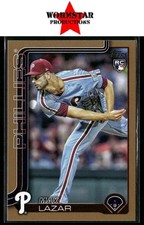 2025 Topps Update #US194 Max Lazar Gold #/2025 Philadelphia Phillies