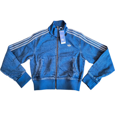Adidas Adicolor Track Top Trainingsjacke Damen Gr XS Jacke Jeans Indigo RAR NEU