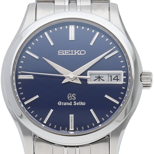 SEIKO Grand Seiko Day-Date Men's Watch, Blue SBGT017/9F83-0AB0...