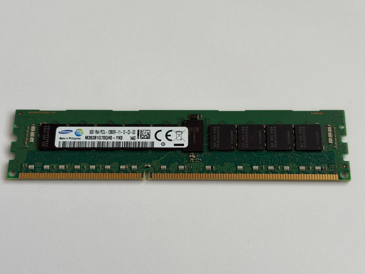 Samsung DDR3 SDRAM Network Server 8 GB Capacity per Module Memory