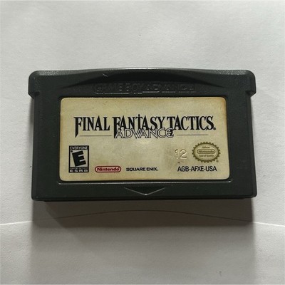 Final Fantasy Tactics Advance GBA Nintendo Game Boy Advance - Loose Cartridge