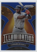 2020 Panini Prizm Illumination Blue Prizm Yordan Alvarez #I-6 d4v