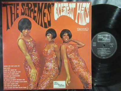 THE SUPREMES Greatest Hits /LP DDR 1976 AWA INTERSHOP EMI TAMLA MOTOWN F 665.493