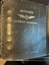 Jeppesen Airway Manual **Binder Only** Vintag...